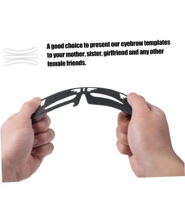 DOITOOL Eyebrow Marker Eyebrow Design Eyebrow Card Eyebrow Tracer Caliper Female Eyebrow Makeup Stencil Suite Eyebrow Shape - Buy Online on GoSupps.com