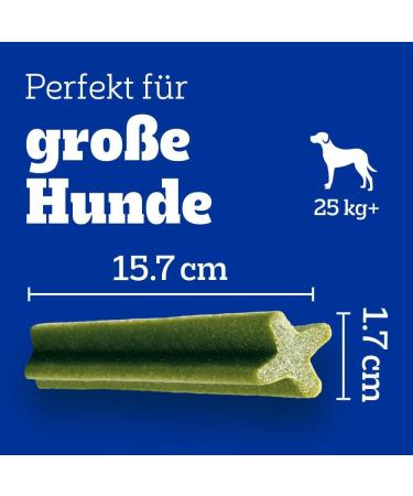 Buy Pedigree Dentastix DAILY Fresh Dental Snacks for Large Dogs (25kg+) | 4-Pack of 112 Sticks for Healthy Teeth & Fresh Breath - Buy Online on GoSupps.com