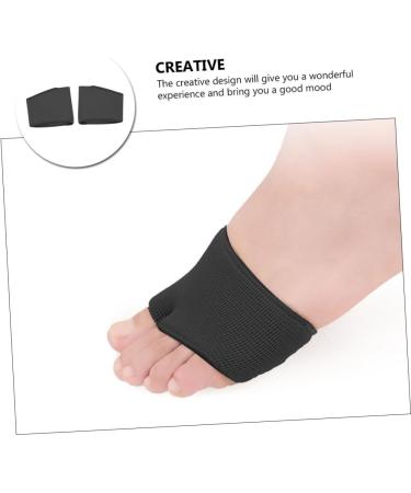 Orthopedic Bunion Corrector - Forefoot Care Cover and Cushion - Hallux Valgus Correction Pad - Foot Support Brace - Nylon Black 9x8cm - Buy Online on GoSupps.com