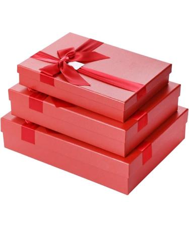 Nuobesty Decorative Birthday Gift Box - Empty Cardboard Gift Packaging for All Occasions - Ideal for Gloves Brides and Special Events - Buy Online on GoSupps.com