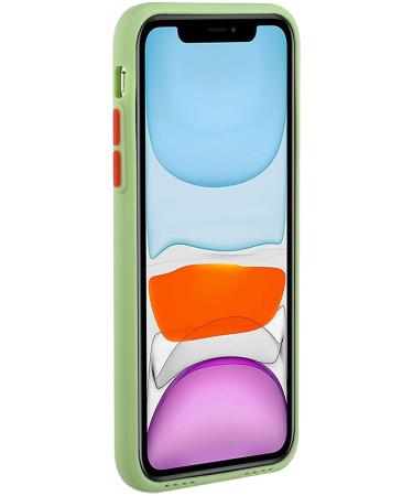 Tivenfezk Nadoli iPhone 15 Silicone Case | Ultra Thin Shockproof Scratch-Resistant TPU Cover with Credit Card Holder - Green - Buy Online on GoSupps.com