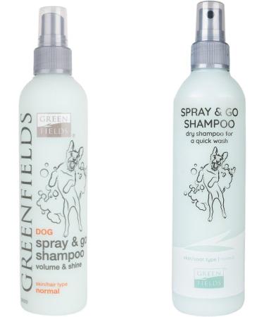 Greenfields Dry Shampoo for Dogs - All Types of Coats - 250 ml - Buy Online on GoSupps.com