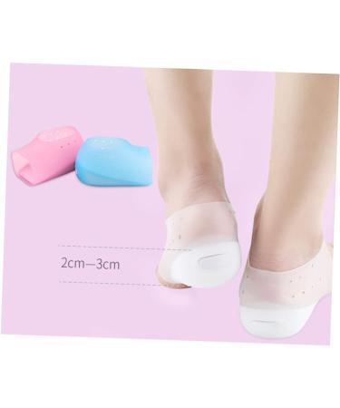 NOLITOY Invisible Heel Cups & Sole Protectors - 2 Pairs Wool Felt Insoles for Height Increase & Comfort - Buy Online on GoSupps.com