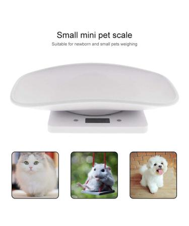 Hankaw Digital Pet Scale Baby Scale Measure Infants Small Dogs Cats Dog Food - LED Display Tare Function Range up to 10kg - Buy Online on GoSupps.com