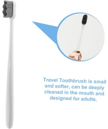 Clispeed Soft Toothbrush Set - 4 Pack Nylon Toothbrushes with Peppermint Flavor | Kids' Gentle Tooth Care in Round Tube - Ideal for Sensitive Teeth - Buy Online on GoSupps.com