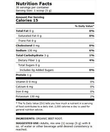 Dr. Mercola Fermented Beet Powder 5.29 oz - Boost Energy & Support Health - Buy Online on GoSupps.com
