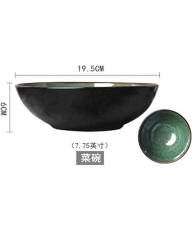 Porcelain Plate Bowls and Saucers Malachite Green Ceramic Plates and Bowls Set Eco Friendly Porcelain Dinner Cutlery Set Kitchen Dish Plate Spoon Accessories (Color : Cup) (Color : 7.75 Inch) - Buy Online on GoSupps.com