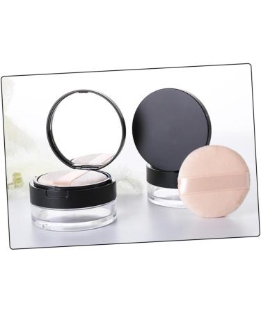FOMIYES 1pc Box Cosmetic Travel Containers Travel Cosmetic Powder Case Loose Powder Puff Compact - Buy Online on GoSupps.com