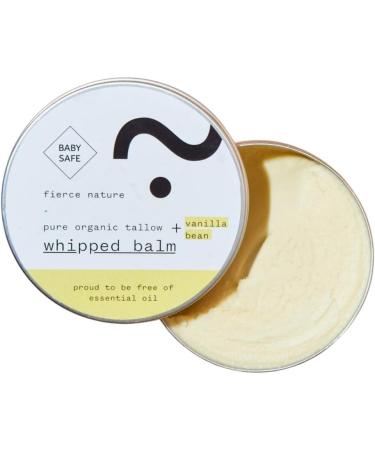 Pure Organic Tallow Whipped Body Balm with Vanilla Bean - 200g - Buy Online on GoSupps.com