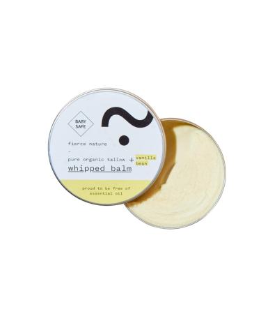 Pure Organic Tallow Whipped Body Balm with Vanilla Bean - 200g