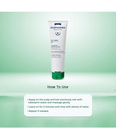  Isisipharma ISISPHARMA Ilcapil KR AntiDandruff Shampoo 150 ml - Buy Online on GoSupps.com
