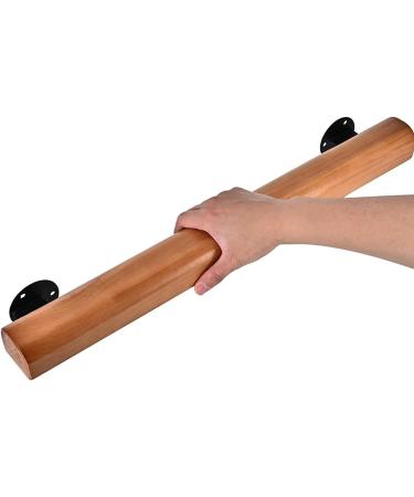 Wall Mount Wooden Handrails for Indoor Stairs 1Ft-20Ft Safety Non-Slip Stair Railing Professional Pine Stair Hand Rail Support Rod Complete Kit with Metal Handrail Brackets/18Ft - Buy Online on GoSupps.com