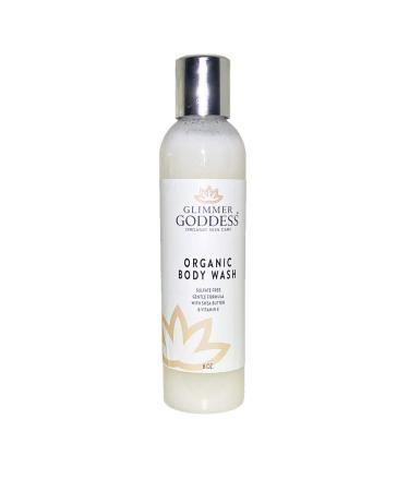 GLIMMER GODDESS Organic Moisturizing Sulfate-Free Body Wash 8 oz