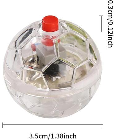 3 Pcs LED Flashing Balls Light Up Cat Dog Balls Flashing Elastic Ball Pet Color Light Play Jumping Interactive Ball Interactive Toys Pet Color Light Ball Interactive Toys for Cats Dogs(Clear) - Buy Online on GoSupps.com