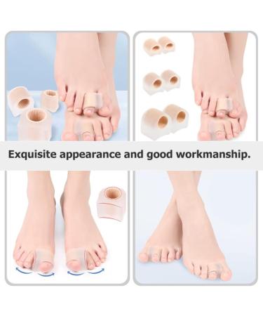 BESPORTBLE Toe Separator Metatarsal Pads - Set of 2 | Bunion Corrector & Toe Straightener | Hallux Valgus Relief - 3.6x3.5cm - Buy Online on GoSupps.com