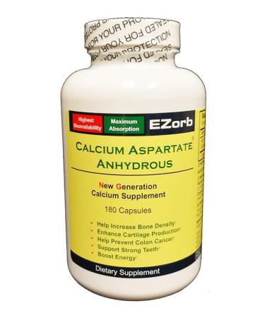 Ezorb Calcium 180 Capsules for Bone  Joint  Muscle Health