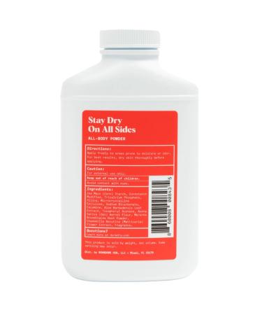 Duradry Body Powder for Men & Women - Talc-Free Helps Control Sweating and Odor Reduces Chafing Natural Powder for Skin Lightly Scented Made with Non-GMO Cornstarch - 4 oz Pack of 3 4 Ounce (Pack of 3) - Buy Online on GoSupps.com