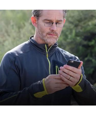 Thinoptics Reading Glasses | Compact Foldable Flex-Fit Technology | Universal Visual Aid for Men & Women | 1.00-2.50 Diopters | Black Frame & Case - Buy Online on GoSupps.com