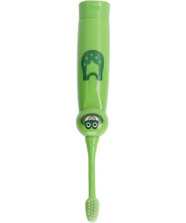 Sweet Electric Children's Toothbrush - Waterproof Green Frog Gift with Soft PBT Bristles | 1-Pack - Buy Online on GoSupps.com