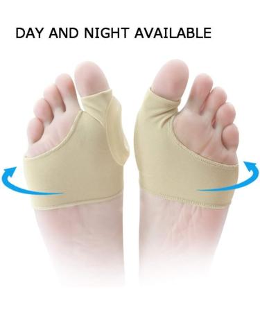 Jycch Valgus Cushion Socks & Correction Sleeves - Ultra-Thin Toe Spreader for Men & Women - Relieve Bunion Pain - Buy Online on GoSupps.com