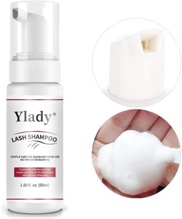 50ML Eyelash Shampoo Extension Cleanser with Brushes - Lash Cleaning Kit for False & Natural Eyelashes - Salon & Home Use - Buy Online on GoSupps.com