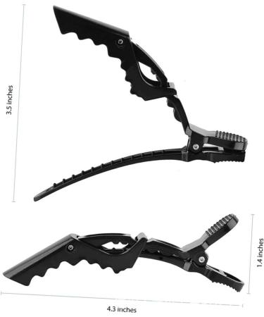 minkissy 1 Set Comb Clip Set Hair Clips Hair Combs Hair Partition Clips Hair Pin Hair Sectioning Clips Hair Styling Clips Lifting Alligator Clip Securing Clip Hairpin Barber Clip Plastic - Buy Online on GoSupps.com