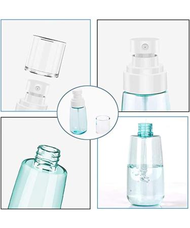 Hairdressing Spray Bottles Set - 30ml 60ml 80ml | Travel Size Cosmetic Atomizers for Makeup & Shampoo - Empty Blue Bottles - Buy Online on GoSupps.com
