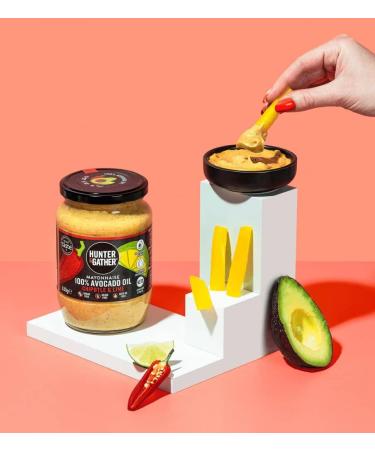 Chipotle & Lime Avocado Oil Mayonnaise 630g | Paleo & Keto Friendly | Made with Pure Avocado Oil & British Free Range Egg Yolk | Gluten & Sugar Free | Smoky & Fiery - Buy Online on GoSupps.com