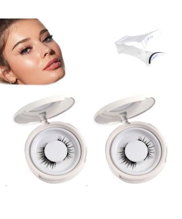 Wasado Magnetic Eyelashes Wasado Magnetic Eyelashes Natural Look Soft Magnetic Eyelashes Wasado Reusable Magnetic Eyelashes No Glue (UB02*2)