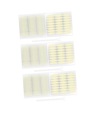 Housoutil 6 Sets Double Eyelid Sticker Double Sided Sticky Tape Sided Eyelid Tape Women Eyelid Sticker Widen 8.3x7.6cmx3pcs As Shownx3pcs