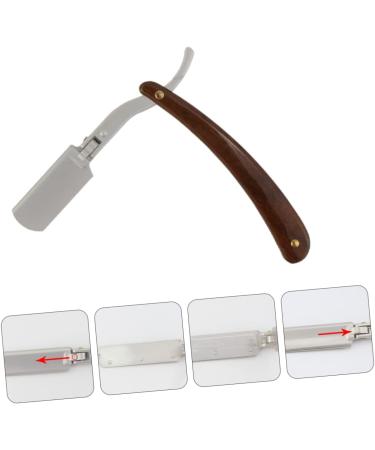 Beavorty Travel Razor & Beard Grooming Set - Stainless Steel Folding Shave Kit for Men with Blades & Scissors - Buy Online on GoSupps.com