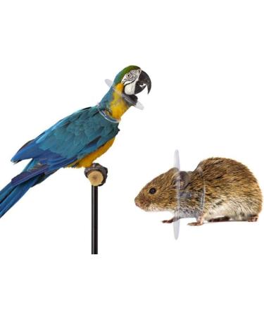 Hemoblo Collar for Birds - Safety Neck Cover for Parrots | Practical Rodid Cone Protection - Ideal for Pets | International Shipping Available - Buy Online on GoSupps.com