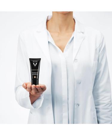 Vichy Dermablend Fond de Teint Fluide Correcteur Longue Tenue 16H Haute Couvrance SPF 35 Adapt aux Peaux Sensibles Normales S ches Teint : Vanilla 20 30 ml - Buy Online on GoSupps.com