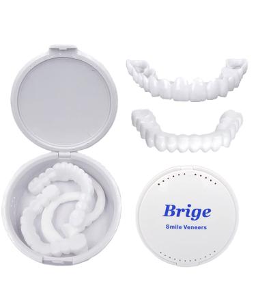 Denture Smile Teeth Customizable Temporary Perfect Fake Teeth Molds Braces for Snap in Instant &Confidence Smile