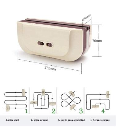 Magnetic Window Cleaner The Double Suitable for Home Office Car 3-28 mm Adjustable Magnet Force Control | Indoor and Outdoor Glass Pane Cleaning - Buy Online on GoSupps.com
