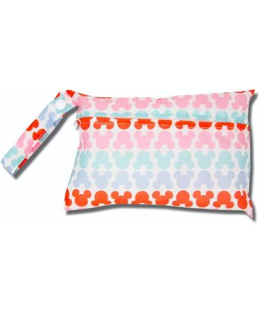 Egurs Wetbag Waterproof Reusable Diaper Bag | Mouse Design Nappy Bag (22x15cm) - Durable & Eco-Friendly for International Shipping - Buy Online on GoSupps.com