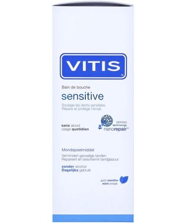 VITIS SENSITIVE Mouthwash 500 ml - Gentle Oral Care for Sensitive Teeth | Shop Internationally - Buy Online on GoSupps.com