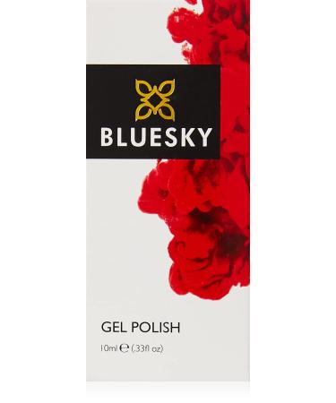 Bluesky Mint Blue Chunky Glitter DAZZLING - BLZ49 - UV/LED Soak Off Gel Nail Polish 10ml + 2 Diva World Shine Wipes for FREE