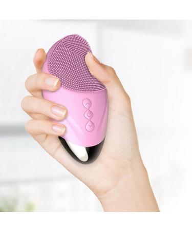 Professional Silicone Electric Facial Scrubber & Eye Massager for Women - Portable Cleansing Brush for Perfect Skin - Buy Online on GoSupps.com