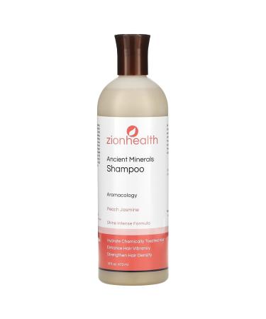 Zion Health Adama Ancient Minerals Peach Jasmine Shampoo 16 Fluid Ounce