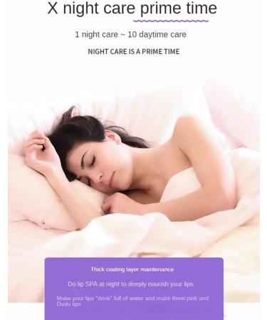 Sleeping Lip Mask Moisturizing Lip Mask Day and Night Repairs Chapped Lips Reduces Wrinkles and Dead Skin. (One Size Day and Night Combo) - Buy Online on GoSupps.com