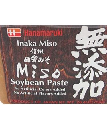 Hanamaruki Cup Mutenka Inaka Miso Paste 750 g & WEL-PAC Dashi Kombu Dried Kelp 113.4 g - Buy Online on GoSupps.com
