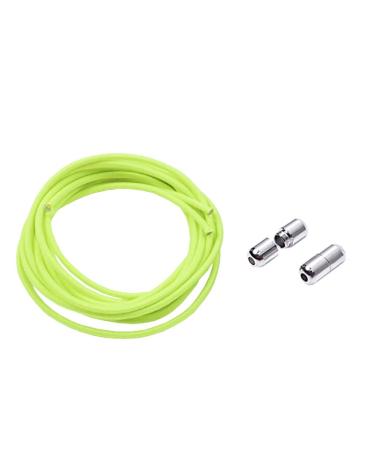 Flyingfish loopless shoe straps elastic laces with lock quick lock quick lace -up system for children sport senior triathlon neon green