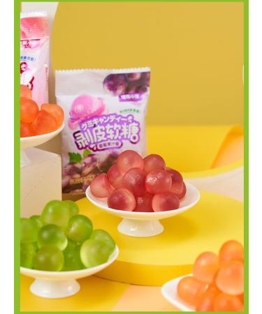 5 flavors Peeling fruit juice fudge 50% Juice Content gummy candy white peach Peeling Fruit Fudge Mango gummies grape Litchi sugar soft candy Toffee Healthy Candy Snacks Chinese Snacks gift (10bag) - Buy Online on GoSupps.com