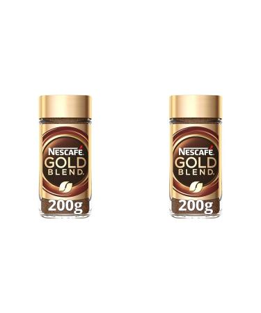 Nescaf Gold Blend Instant Coffee 200g (Packaging may vary) (Pack of 2)