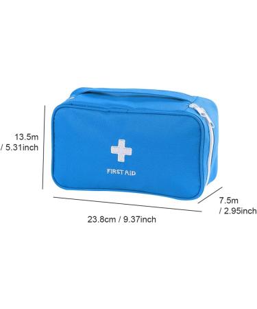 Xingsui 2 Partial First Aid Set - Waterproof Portable First Aid Box for Family Camping & Outdoor Use (Blue/Gray) - Buy Online on GoSupps.com
