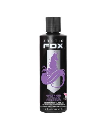 ARCTIC FOX Vegan and Cruelty-Free Semi-Permanent Hair Color Dye (8 Fl Oz  GIRLS NIGHT) 8 Fl Oz (Pack of 1) Girls Night