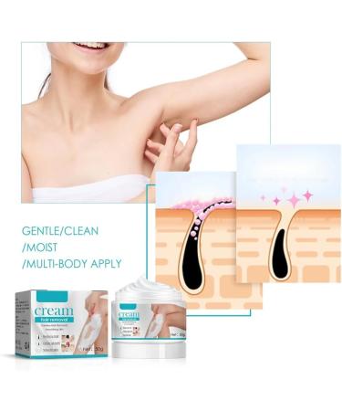 Cr me d' pilation rapide et indolore 50g retenue permanente aisselles jambes bras r paration d pilatoire peau lisse inhibiteur de croissance des poils du corps (2PCS) - Buy Online on GoSupps.com