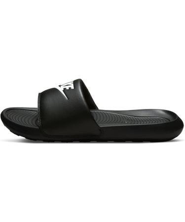 Nike Women's Victori Slipper - Black/White - EU Size 36.5 | International Shipping Available - Buy Online on GoSupps.com