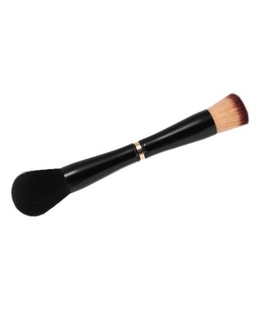 FRCOLOR Makeup Brush Liquid Foundation Brush for Face Blush Brush Powder Foundation Makeup Foundation Brush Blending Brush Foundation Powder Brush Small Brush for Makeup Nylon 16.00X1.80X1.80CM Black